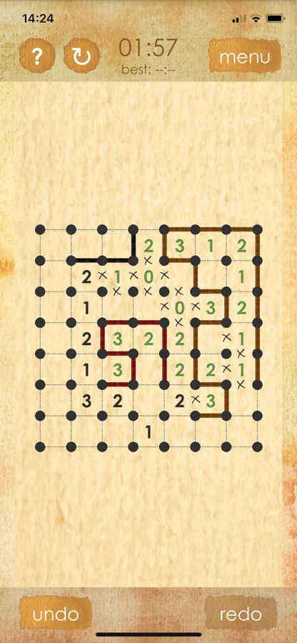 Slitherlink Mastery: a square-grid puzzle part-solved